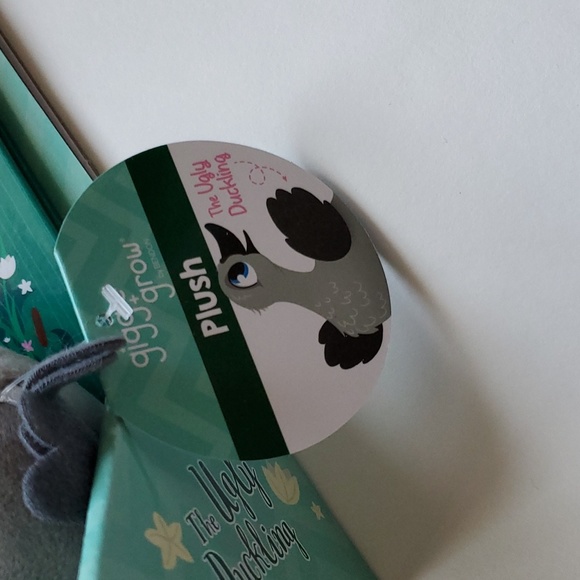 NWT Ugly Duckling Book/Squishees Plush Toy - Picture 5 of 7